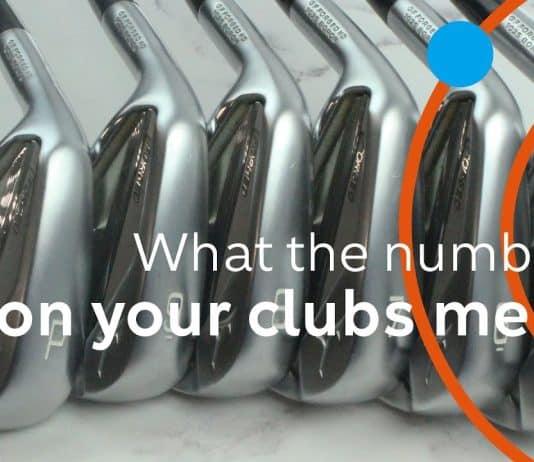what are the numbers on irons golf clubs 4