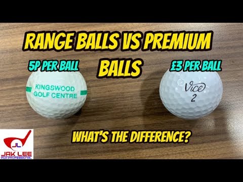 Whats The Difference Between Range Balls And Game Balls?