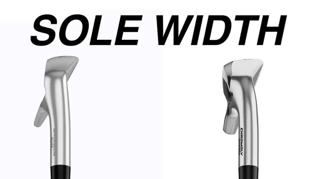 Why Do Irons Have Different Sole Widths?