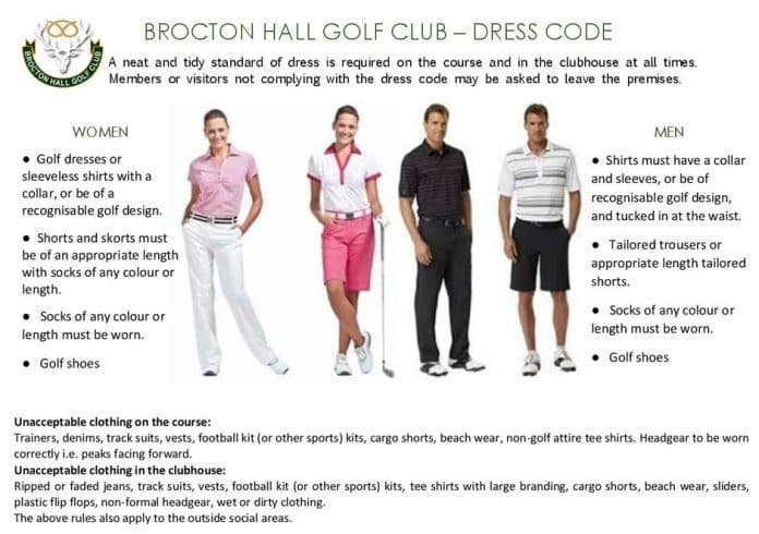 why is there a dress code for golf 3