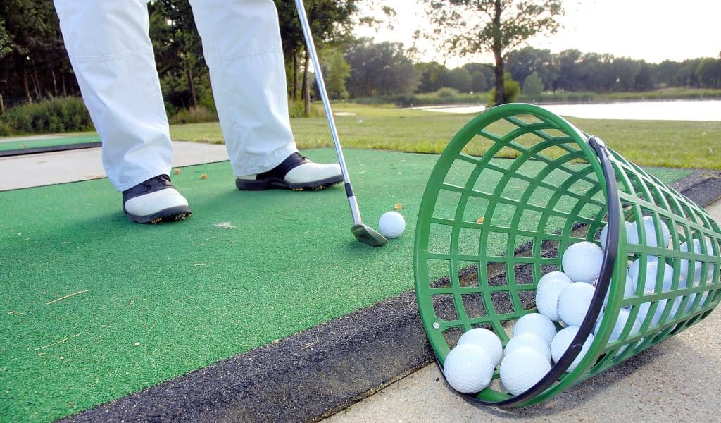 How Long Does It Take To Hit A Large Bucket Of Golf Balls?