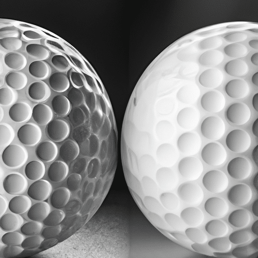 what are golf ball differences like 2 piece vs 3 piece