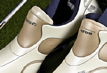 what are saddle style golf shoes