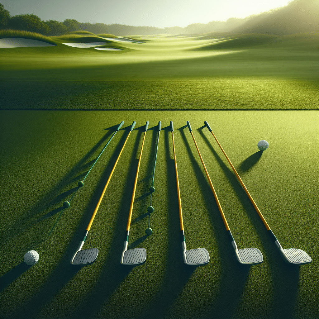 Golf Alignment Sticks - Check Alignment With Golf Training Sticks