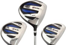 golf ez3 mens wood set driver 3 5 wood headcovers included